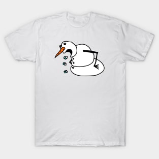 Sick Snowman T-Shirt